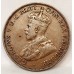 AUSTRALIA 1926 . HALF 1/2 PENNY . VARIETY . DIE CRACKS ON REVERSE